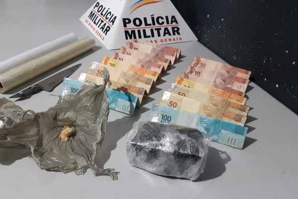 Após denúncia, jovens são presos com drogas e materiais ligados ao tráfico em Patos de Minas