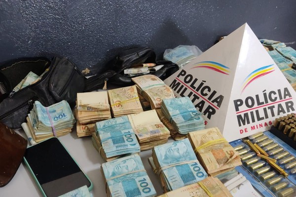Gerente de fazenda é preso com quase R$400 mil em dinheiro após furto de café em Patos de Minas