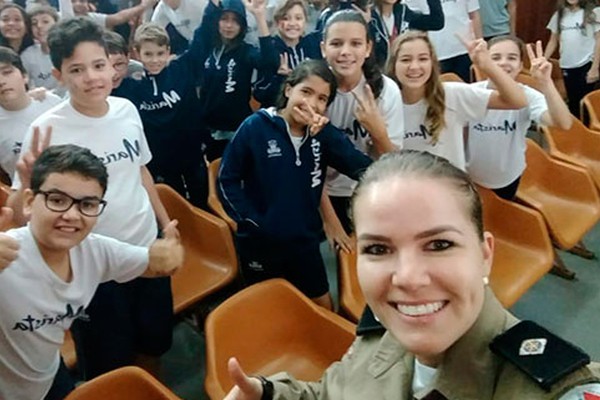 Patrulha Escolar da Polícia Militar realiza palestra sobre “Bullying nas escolas”