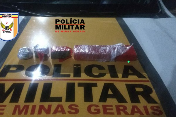 Jovem que levava drogas de Patos de Minas para João Pinheiro é preso na MGC-354 em Presidente Olegário