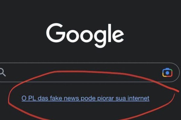 MPF questiona Google sobre campanha contra PL das Fake News