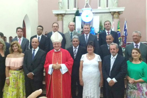 Bispo Diocesano celebra missa em ação de graças para os políticos eleitos em Patos de Minas