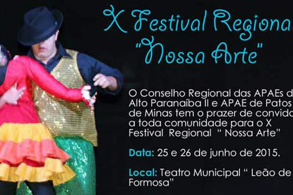 Apaes do Alto Paranaíba realizam Festival Regional no Teatro Municipal