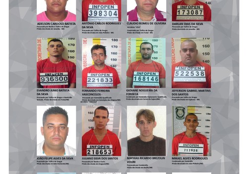 MP divulga lista de criminosos mais procurados pela Justiça em Minas Gerais