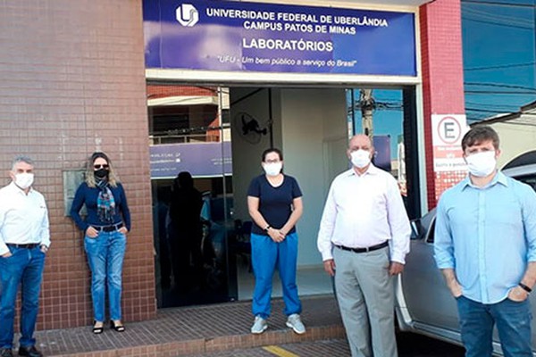 UFU entra na fase final para realização de exames de coronavírus em Patos de Minas