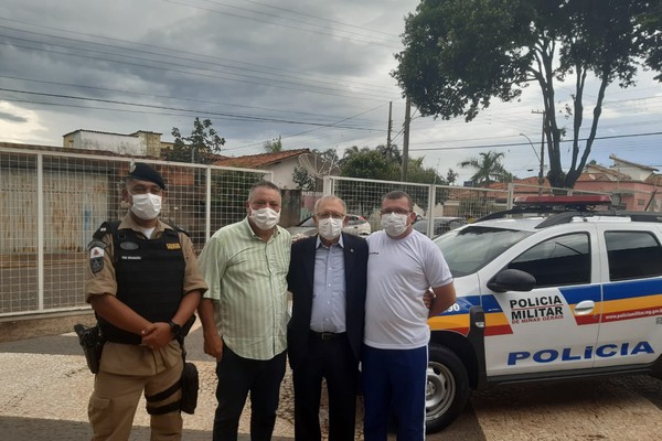 Doutor Hely destina verba e Polícia Militar de Nova Ponte adquire nova viatura