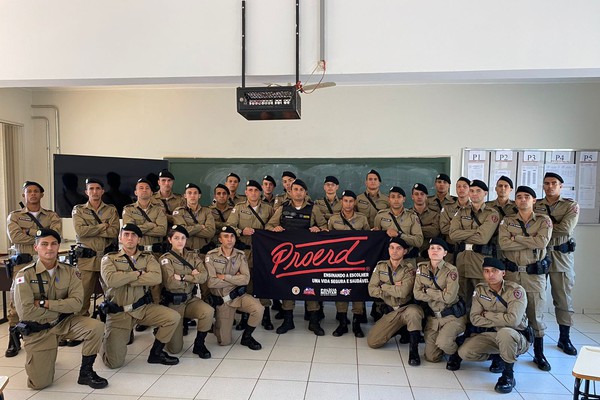 Cerca de 80% dos soldado-alunos da 10ª Região da Polícia Militar passaram pelo PROERD