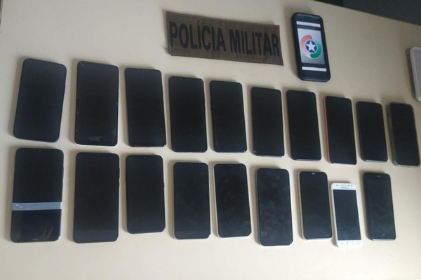 PM prende integrantes de quadrilha que furtou diversos celulares em show do Gusttavo Lima na Fenacafé