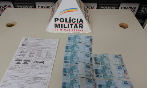 Polícia Militar prende homem de 54 anos por distribuir notas falsas em Patrocínio