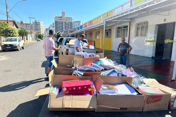 Lions centro arrecada R$ 14 mil para a Santa Casa com campanha de coleta solidária de livros