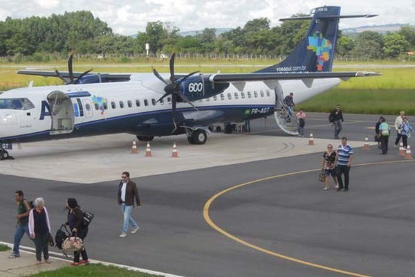 Patos de Minas passará a ter voos diários para Belo Horizonte a partir de 1º de julho
