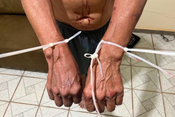 Morador é amarrado, agredido e trancado no banheiro durante assalto em Patos de Minas