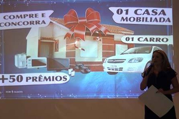 Começa a campanha “Sonho de Natal” da CDL que vai sortear carro e casa mobiliada