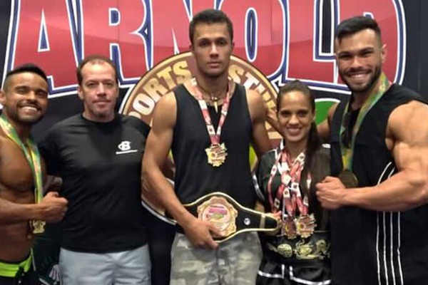 Atletas patenses ganham cinturão e medalhas no Arnold Classis South América em São Paulo