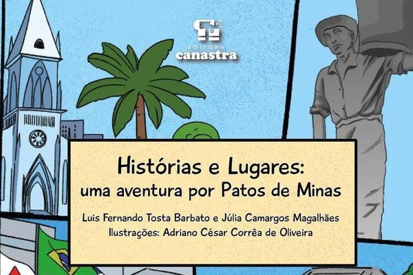 Professor e alunos do IFTM lançam livro para crianças sobre a história de Patos de Minas