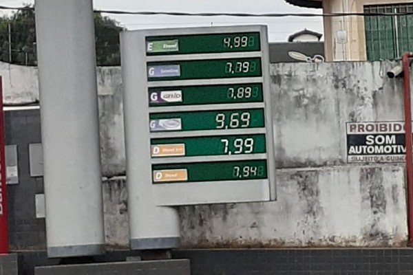 Diesel sobe mais de R$0,70 e ultrapassa o preço da gasolina pela 1ª vez em Patos de Minas