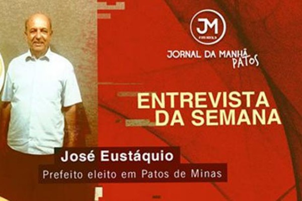 Em entrevista ao Jornal da Manhã, José Eustáquio explica medidas que vai adotar na Prefeitura