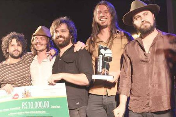 Banda “O Berço” é a grande vencedora do Prêmio da Música de Minas Gerais
