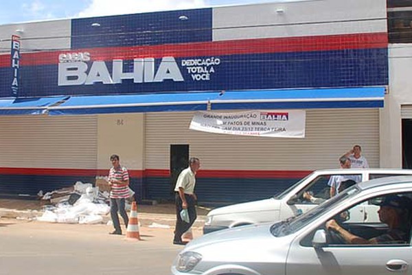 Casas Bahia inaugura loja em Patos de Minas nesta terça com promessa de grandes ofertas