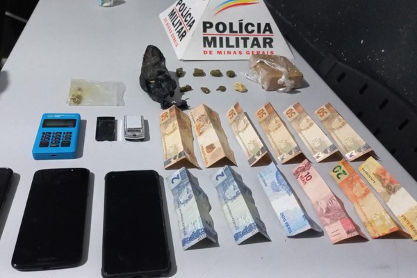 Foragido da justiça de São Paulo é preso por tráfico com várias drogas, dinheiro no Jardim Quebec