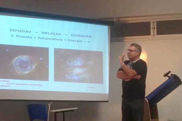 Associação Patense de Astronomia faz palestra no campus da UFV em Rio Paranaíba 