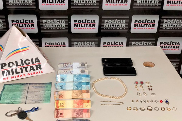 Após ação conjunta, policiais prendem em Patrocínio acusados de roubarem joias em Vargem Bonita