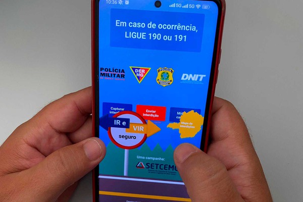 Polícia Militar Rodoviária lança aplicativo para informar interdição em rodovias; veja