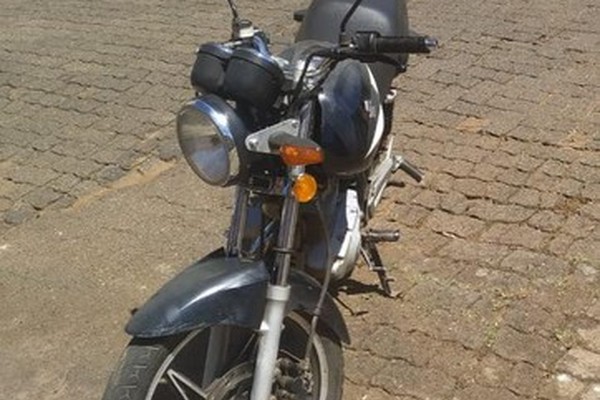Polícia Civil recupera motocicleta penhorada em ponto de tráfico em Patos de Minas