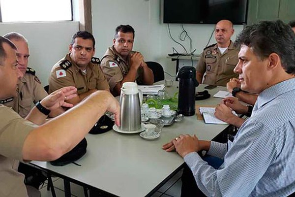 Polícia Militar e Sindicato Rural acertam estratégia de segurança para a Fenamilho 2019