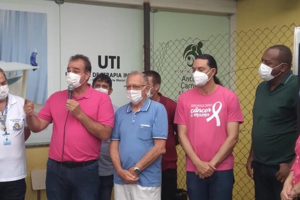 Dr Hely destina recursos e Hospital de João Pinheiro inaugura sala para exame de mamografia